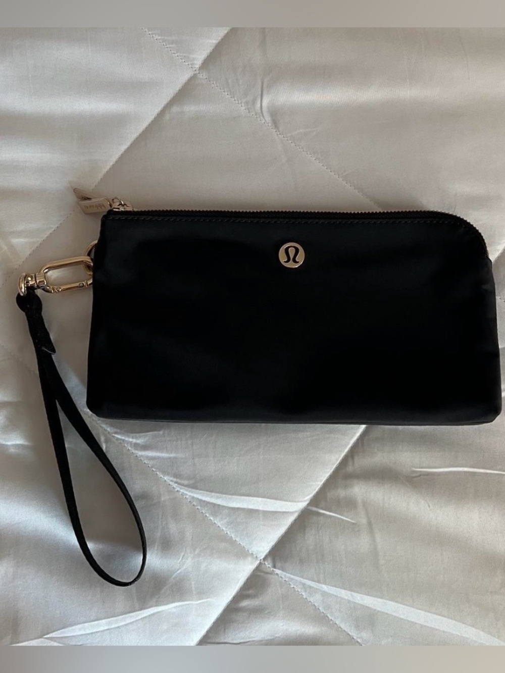 lululemon athletica black Wristlet